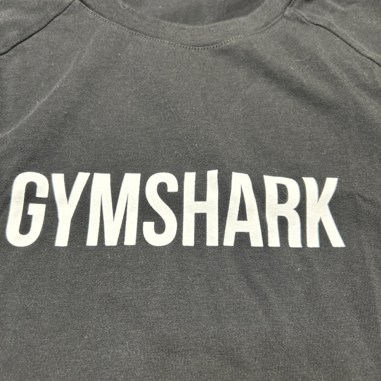 Gymshark T-Shirt Mens Large Black Crew Neck Short Sleeve Athletic Training Top gallery