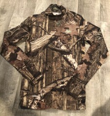 Starter Mossy Oak Breakup Infinity Base Layer Compression Shirt Mens Small EUC