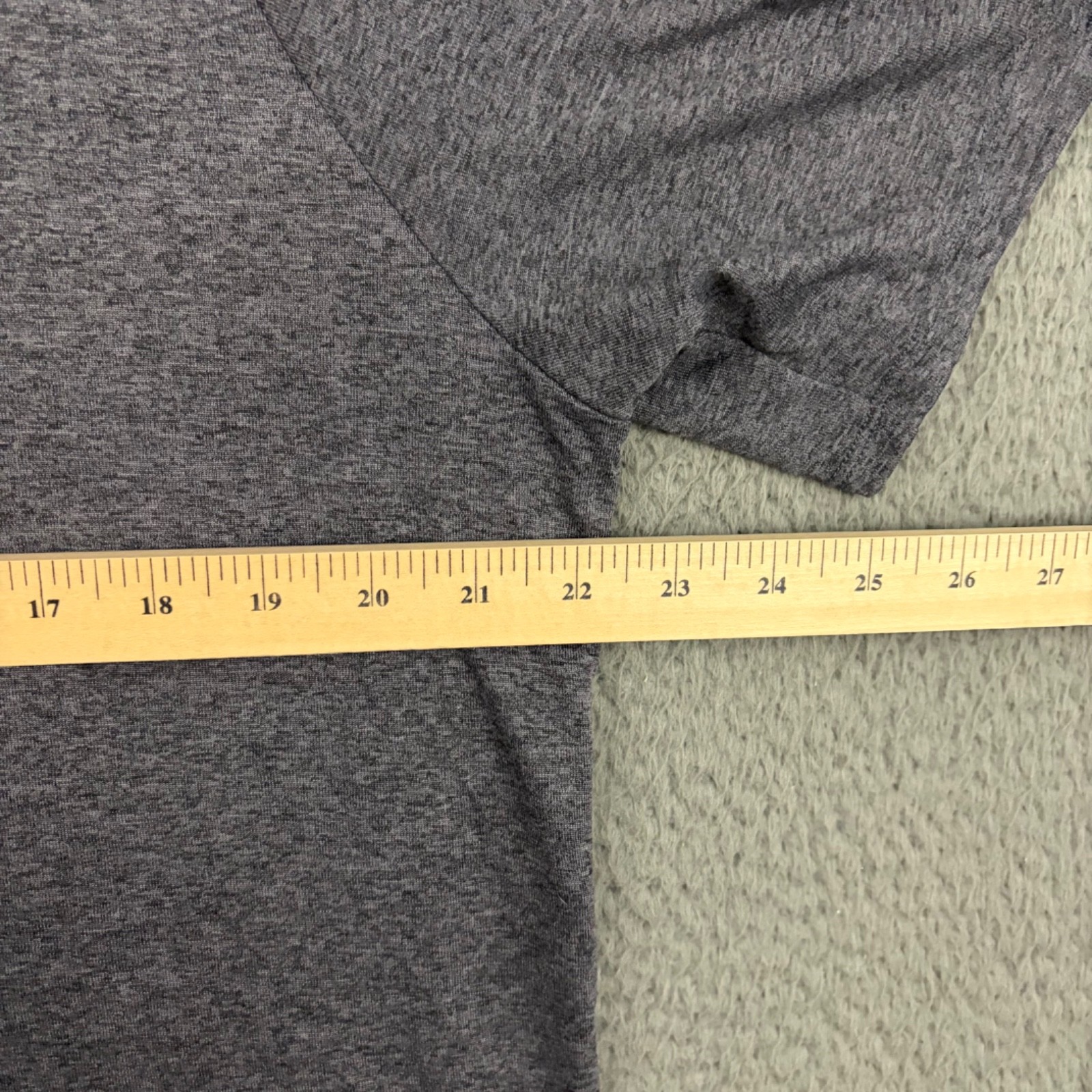 Under Armour Tech Tee T-Shirt Mens Large Gray Activewear Workout Gym Sports Dad gallery