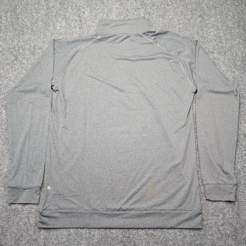 Swannies Dunnaway 1/4 Zip Mens Medium Gray Performance Golf Lightweigh Stretch gallery