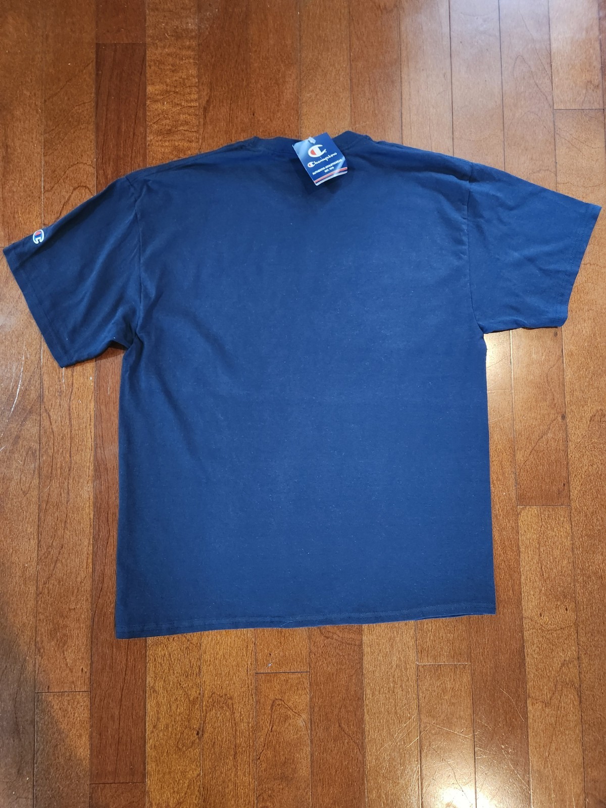 *NWT* Champion Graphic Print NAVYL JSY SS Men's T-Shirt - Size Large gallery