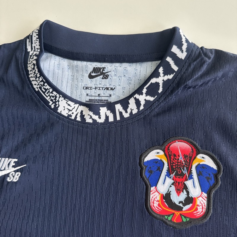 Nike SB 2024 USA Olympics Dri-Fit Eagle Jersey Obsidian Blue - Men's Size Medium gallery