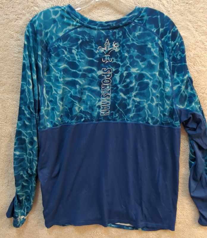 Sportsman Cool Breeze XL Long Sleeve UV Protection Fishing Shirt Mesh back gallery