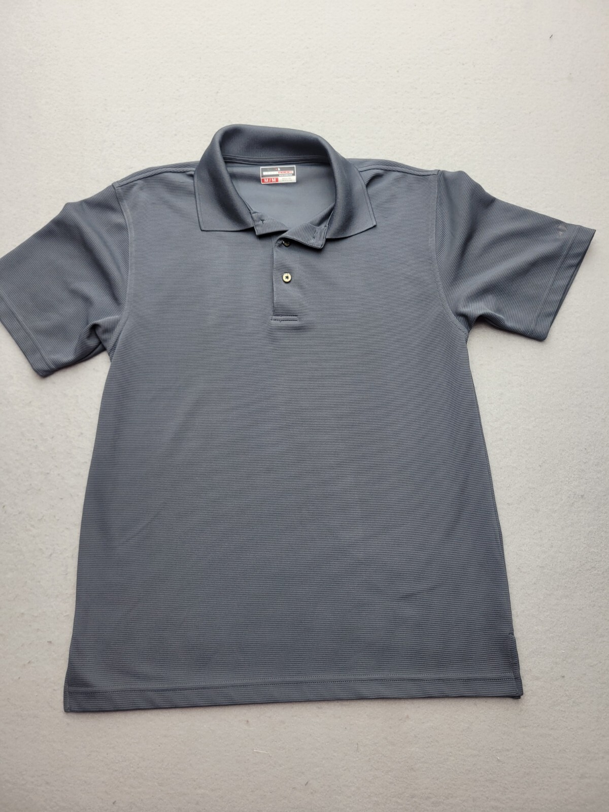 Grand Slam Men Polo Medium Grey Golf China Performance Athletic Stylish Quality gallery