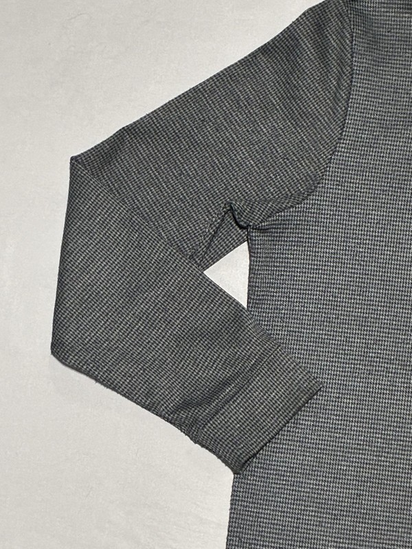Vineyard Vines Pullover Mens Medium Gray Houndstooth 1/4 Zip Performance gallery