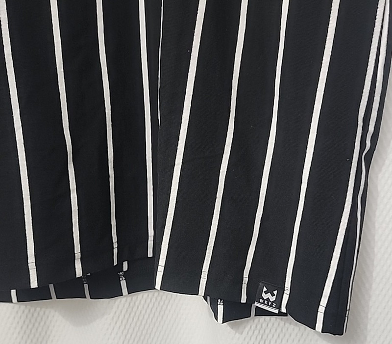 WXYZ Brooklyn New York BKLYN Mens Tank Top Size 2XL Black W White Stripe NWT gallery