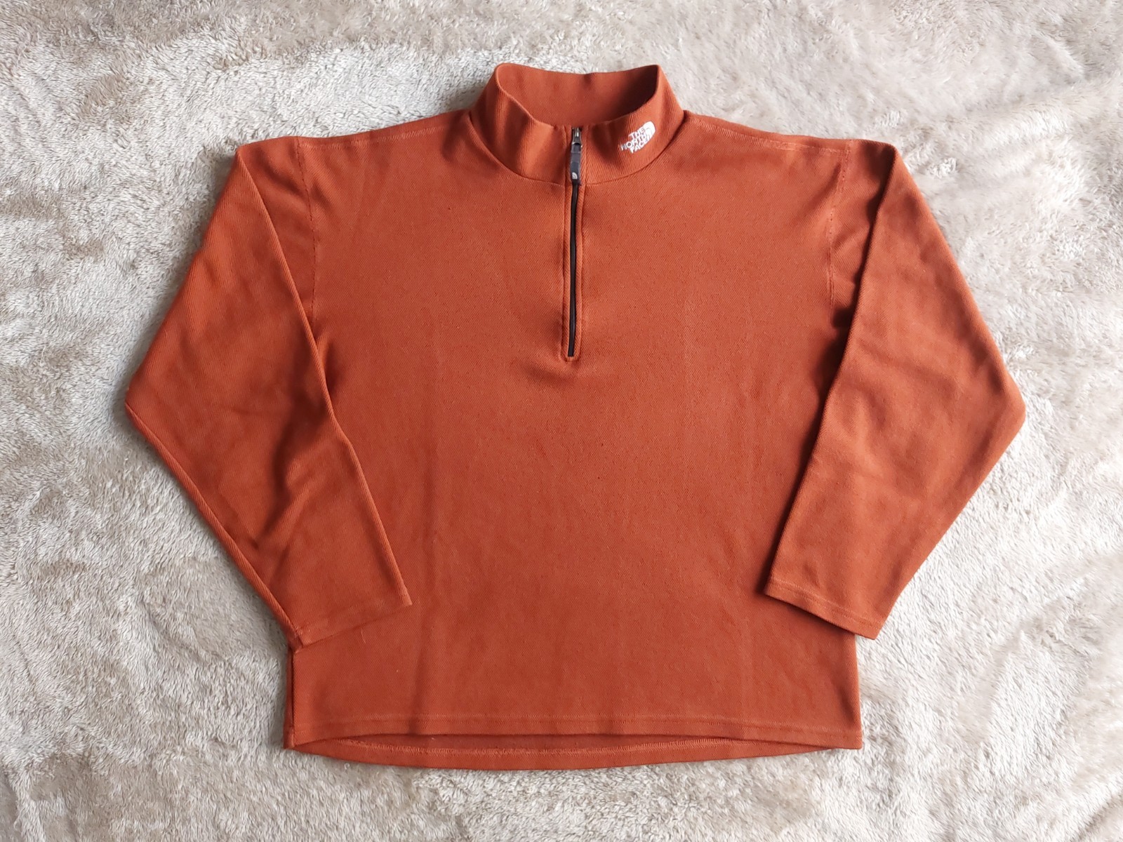 The North Face Flight Series Men's Orange Lightweight Hiking 1/4 Zip Sweater | M gallery