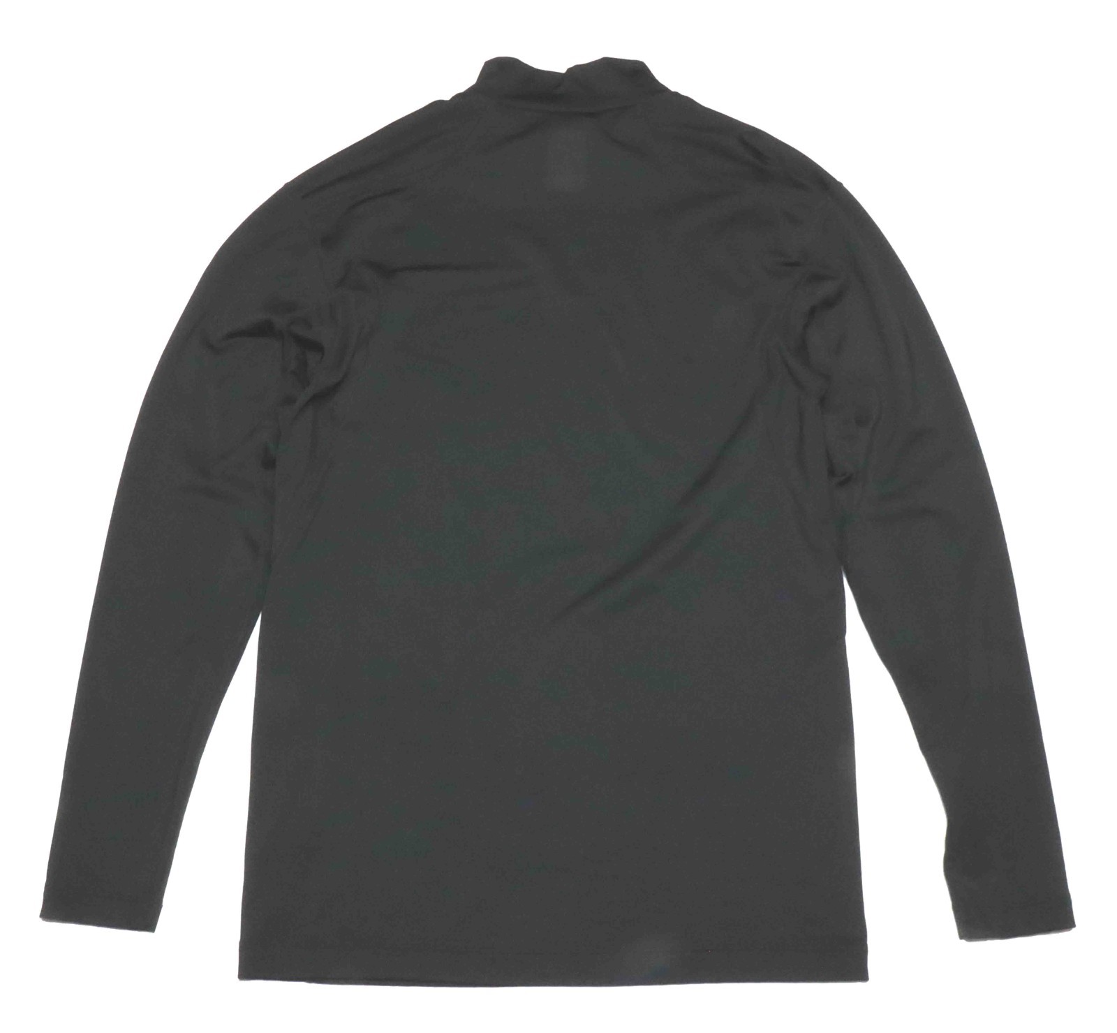 Nike Pro Fit Black Compression Mock Neck L/S Athletic Training Shirt Mens Sz XL gallery