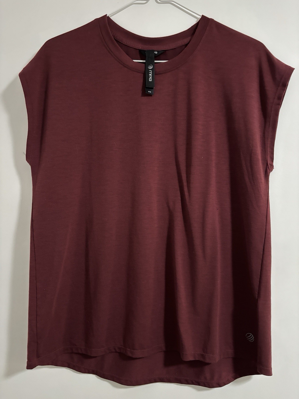 MPG Men's Burgundy Athletic Shirt Size Medium Workout Gym gallery