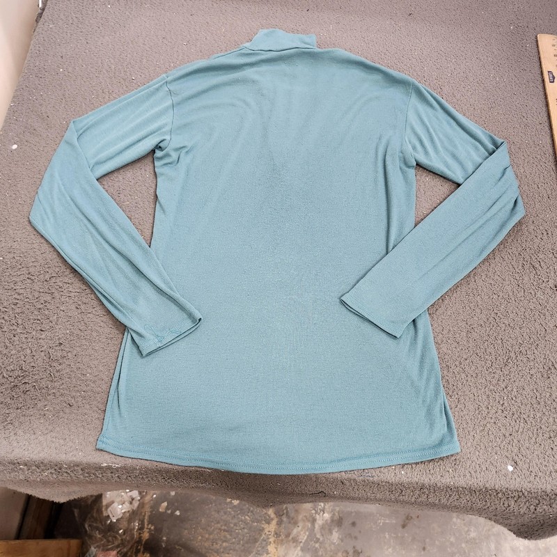Patagonia Capilene Pullover Mens Small Green 1/4 Zip Long Sleeve Shirt Top gallery