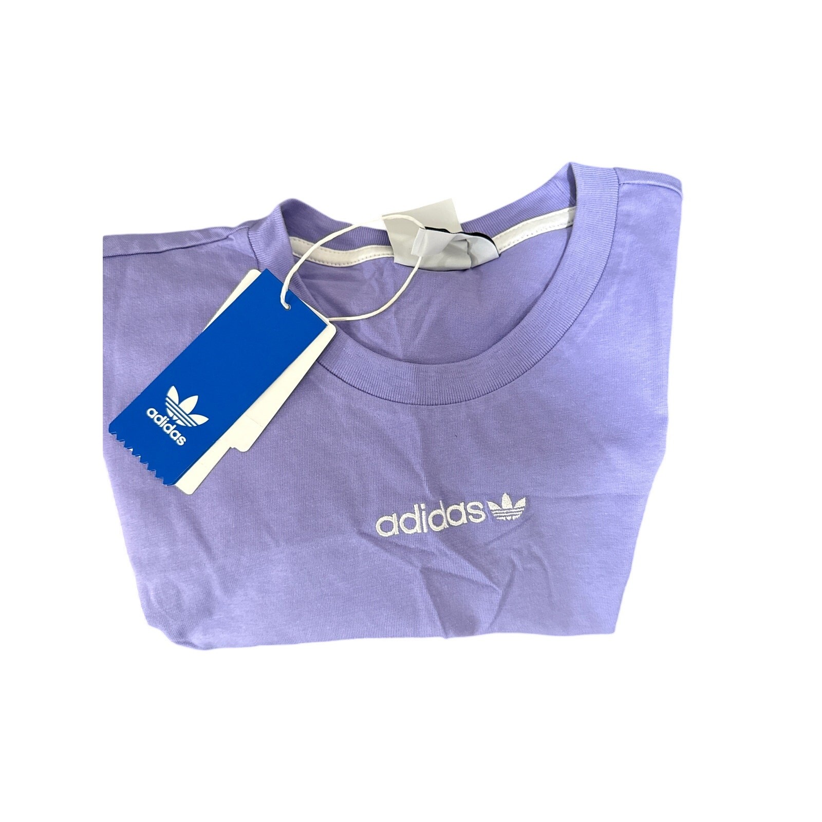 NEW adidas Originals Men Mono Multi Logo T-Shirt Purple H07350 Size Large gallery