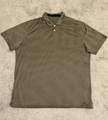 Nike Dri-FIT Standard Fit Men’s Solid Gray Short Sleeve Polo XL CK5924-222