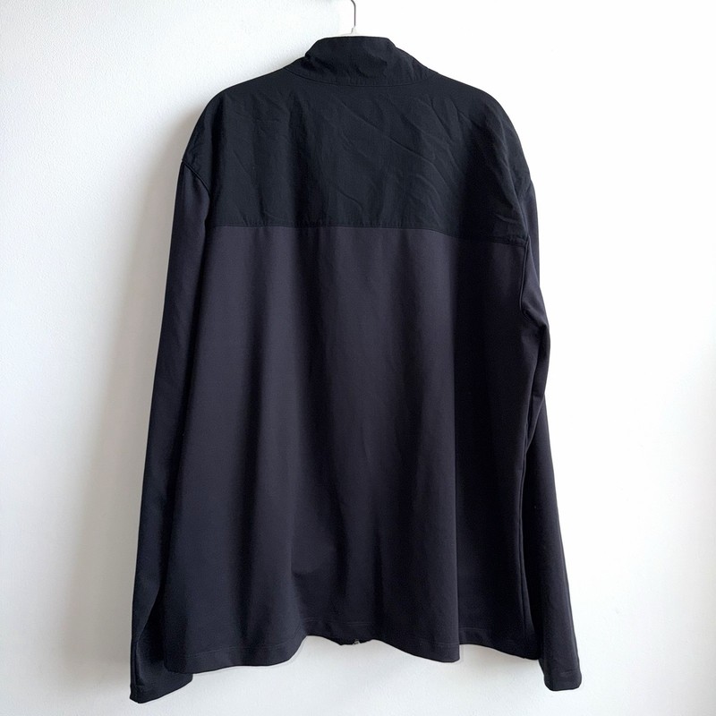 Vuori Sunday Element Track Full Zip Jacket Black XXL Mens Active gallery