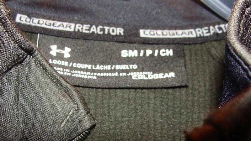 UNDER ARMOUR COLD GEAR ~ OUTER WEAR ~Dark Gray ~Slate~ Small~ Great Condition ~ gallery