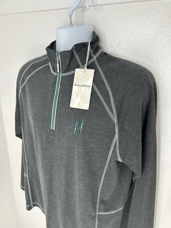 Tommy Bahama NWT Firewall Half Zip Minnesota Wild Size Small NHL Hockey Preppy gallery