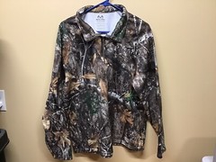 Realtree Xtra 1/4 Zip Pullover Camo Mens Sz XL 46-48