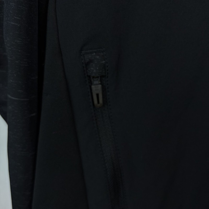 Adidas Running Performance Quarter Zip Mens Medium Training Pullover Black Golf gallery