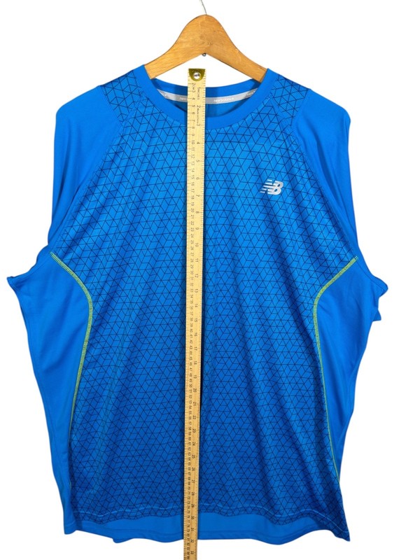 NWT New Balance Men's Running Shirt NB DRY Moisture Wicking Size 2XL MT63932 gallery