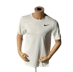 Men’s NIKE BREATHE Running DriFit Top T-Shirt CJ4611-100 White Size 2XL