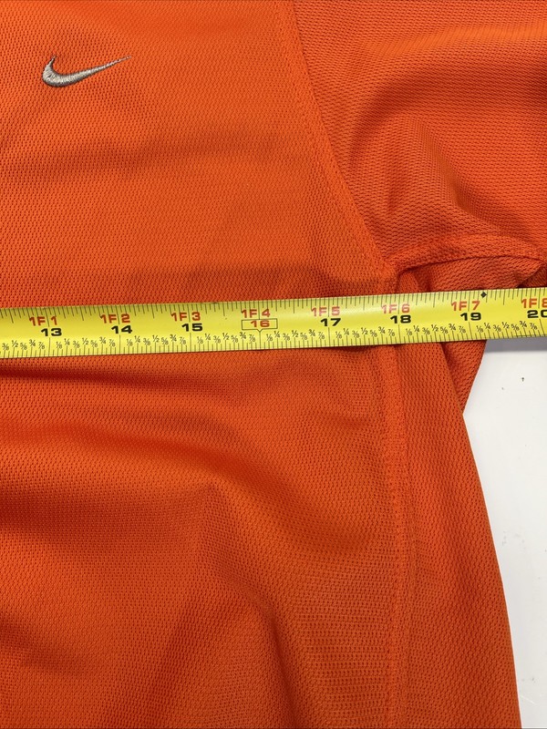Nike Dri Fit T Shirt Mens L Orange Activewear Short Sleeve Casual Athleisure gallery