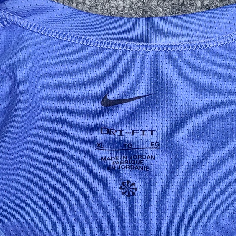 Nike Shirt Men Extra Large Blue Training Performance DriFit Fitness Ready Top XL gallery