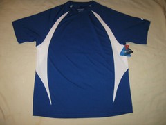 Champion Performance T Shirt New W/Tags Men’s Large Double Dry Guys Blue