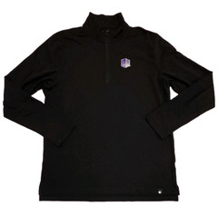 OGIO Mountain West Logo Men’s L Black Long Sleeve 1/4 Zip Mock Neck Pullover