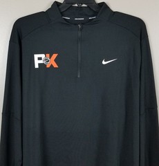 NIKE PK80 PHIL KNIGHT WARM UP TOP SHIRT 1/4 ZIP BLACK NEW DH4949-010 (SIZE 3XL)