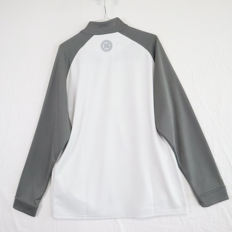Black Clover 1/4 Zip Pullover Mens Large Activewear Golf Performance Mock Neck gallery