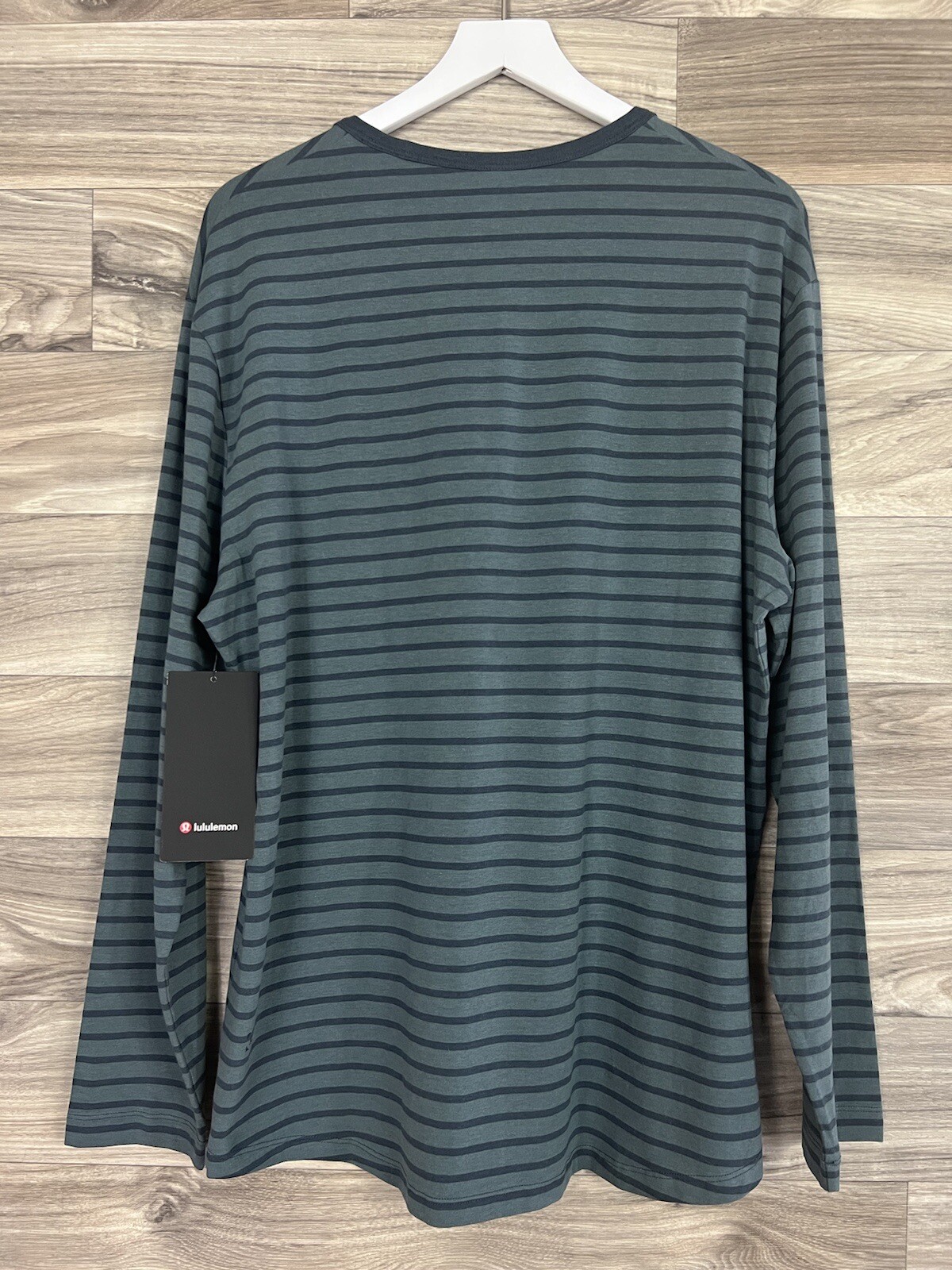 Lululemon 5 Year Basic Long Sleeve Size XL Yachtie Sea Steel Gravity YASG 22913 gallery