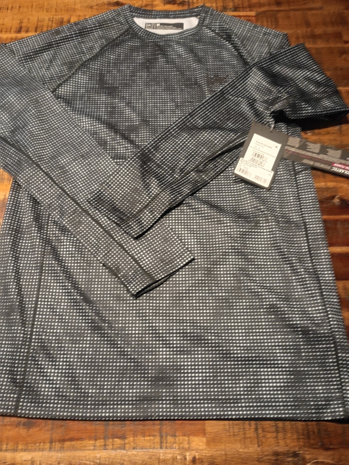 Mens BURTON AK Helium Power Grid Base Layer Crewneck Snowboarding Ski Sz Med gallery
