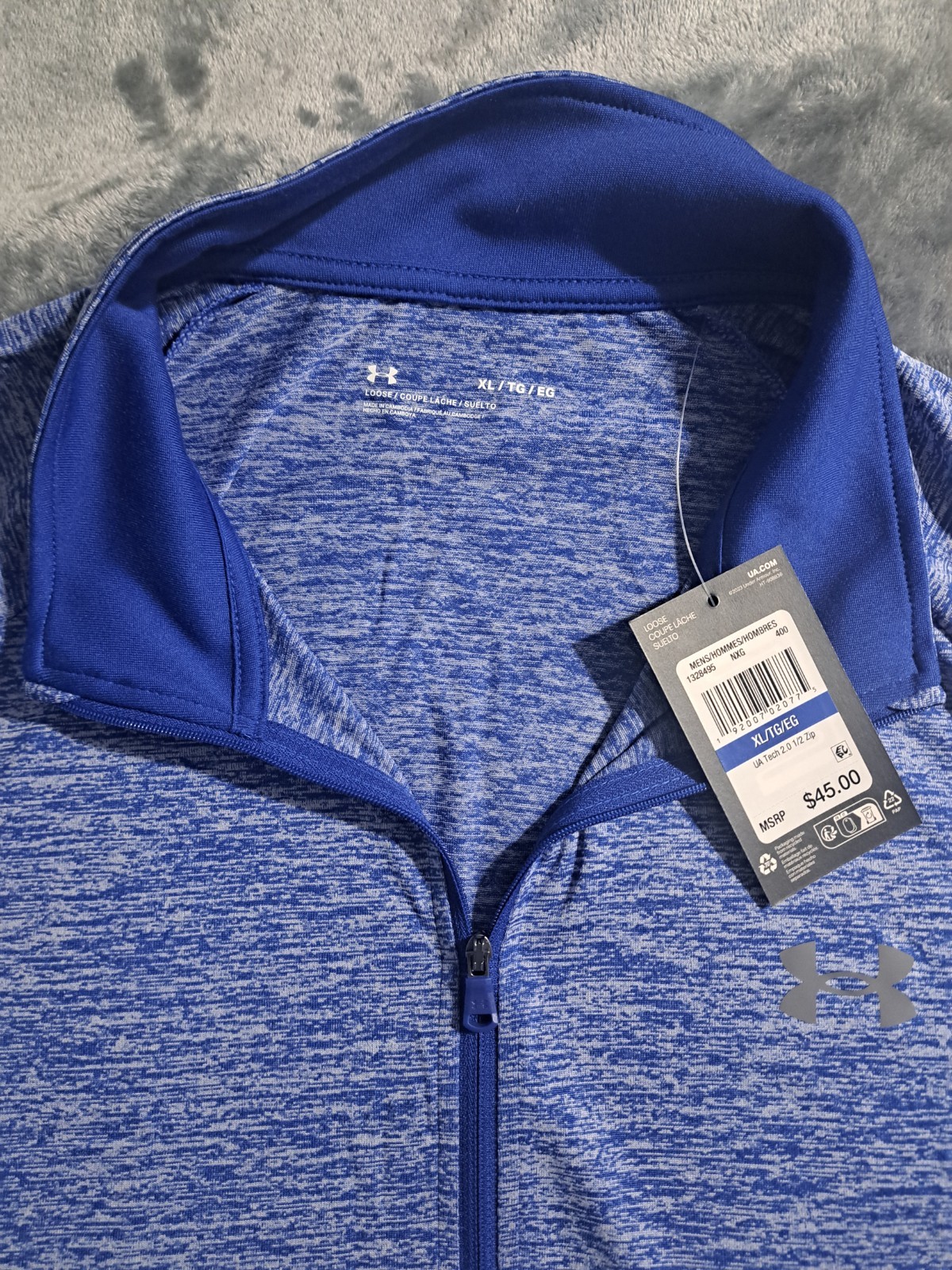 💙 Under Armour Tech 2.0 1/2 Zip Pullover – Men’s XL – New With Tags 💙 MSRP $45 gallery