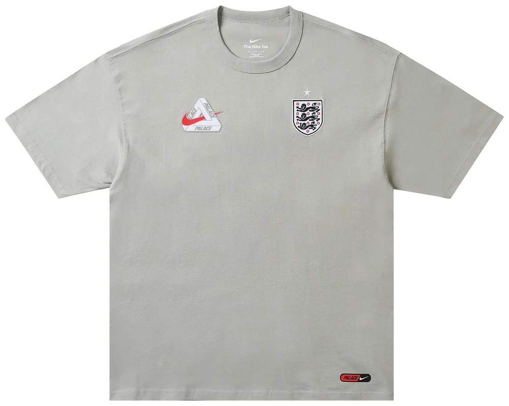 Nike Palace England Soccer World Cup T-Shirt Tee Grey Medium IM6598-052 New