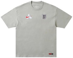 Nike Palace England Soccer World Cup T-Shirt Tee Grey Medium IM6598-052 New
