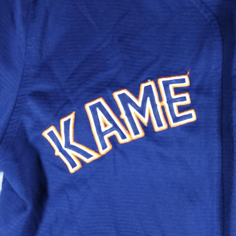Dragon Ball Z Kame House Shirt Mens Medium Blue Baseball Jersey Anime Button gallery