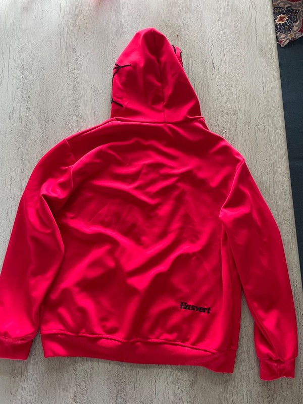 Unisex RED Spiderman Hoodie! Full Zip Spider Sweatshirt Hooded Med Size Jacket gallery