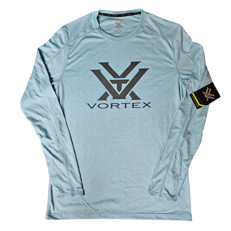 NWT Vortex Optics Sun Slayer Mens Long Sleeve Shirt SZ Small Blue UPF 50 Outdoor gallery