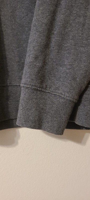 Reebok Cruise Control Crew Neck Sweatshirt, Long Sleeve, Gray, Size Large gallery