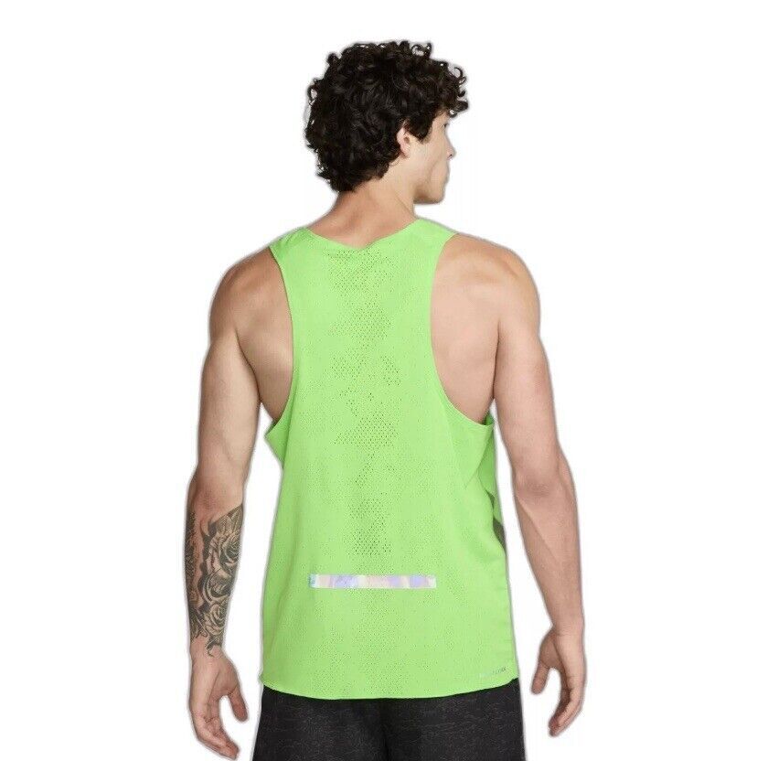 Nike Dri-FIT ADV Run Division Running Tank Top Green Size S M DX0845-313 gallery