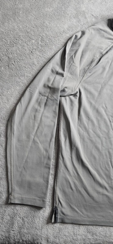 Rhone Session 1/4 Zip Pullover Mens Large Gray Retro Outdoor Performance Golf gallery