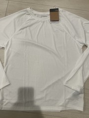 New The Northface Men’s Breeze Flashdry Long Sleeve L White