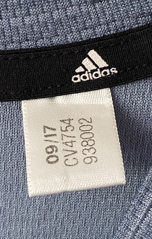 Adidas Climalite T-Shirt Mens Large Blue Heather Athletic RunningTraining CV4654 gallery