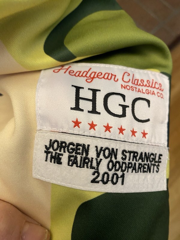 Headgear Classics "FAIRLY ODDPARENTS" SZ 5XL NWT JORGEN Jersey $110 RUNS SMALL gallery