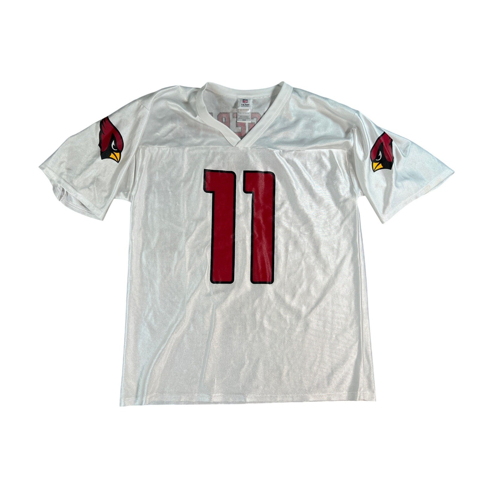 Arizona Cardinals Larry Fitzgerald Jersey Mens Medium White 11 NFL Team Apparel gallery