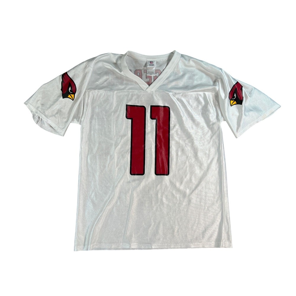 Arizona Cardinals Larry Fitzgerald Jersey Mens Medium White 11 NFL Team Apparel