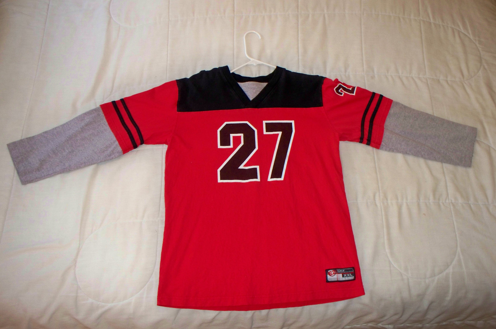 Energy Zone Chicago Bears Colors Look Long Sleeve Football Shirt Youth XXL 18-20 gallery