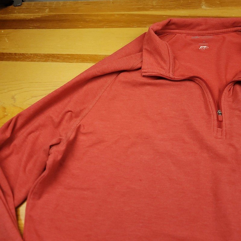 Onward Reserve XL Pullover 1/4 Zip Long Sleeve Salmon Athletic Mens gallery