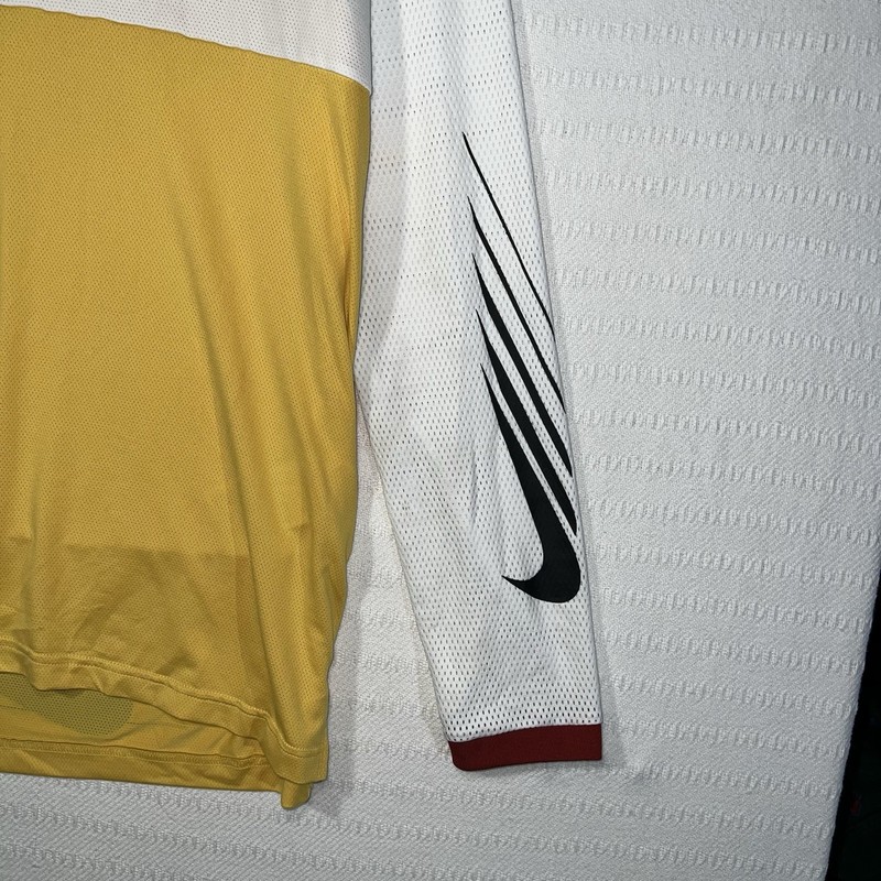 Nike Mens Sport Clash Long Sleeve Mesh Training Top Size L Athleisure Running gallery
