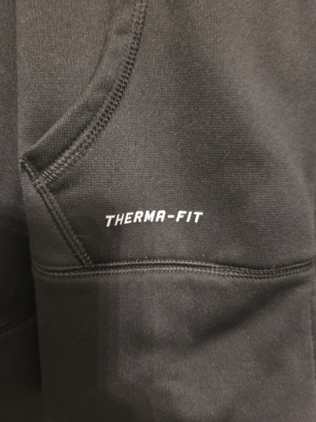 Nike Therma-FIT Men's Full Zip Mock Neck Jacket w/ Pockets Black M gallery