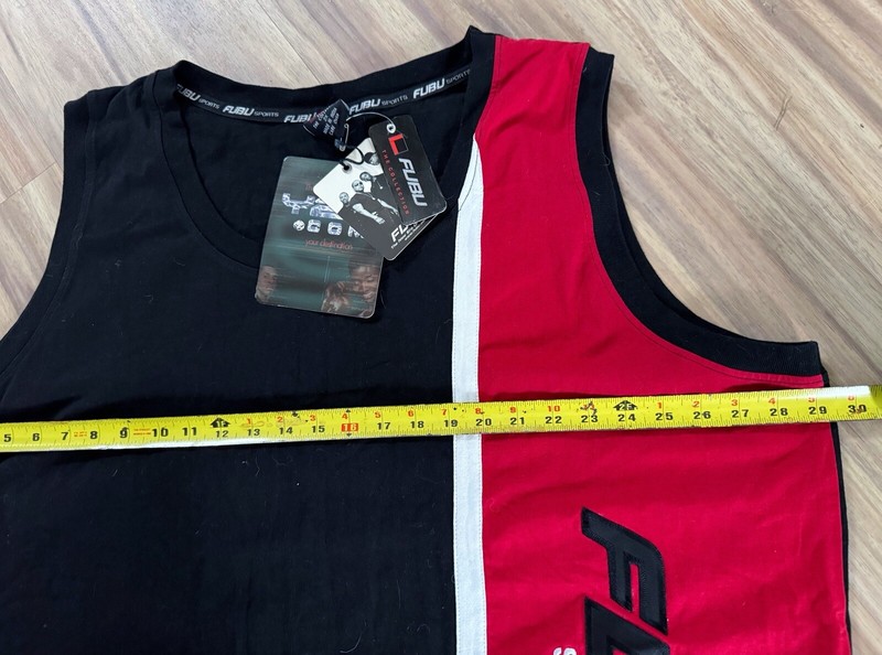 NWT Vintage FUBU 2X Sport Jersey Top Y2G Hip Hop gallery